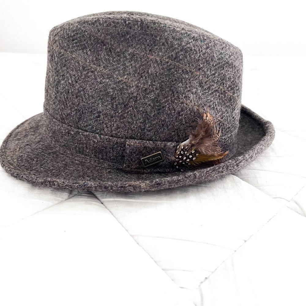 Excellent Condition Large  (7 1/4--7 3/8) vintage Adam New York fedora